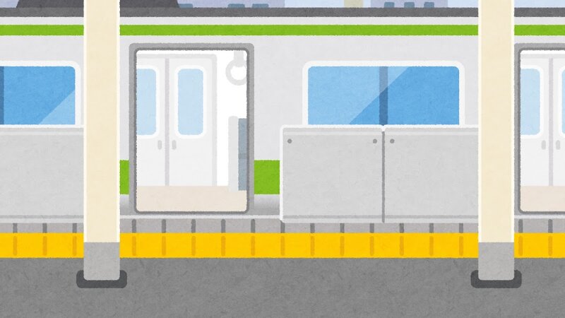 電車のホーム