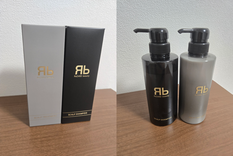 ReZARD beauty 箱と商品