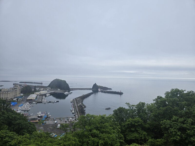 SUNSET Shiretokoホテルから見た景色