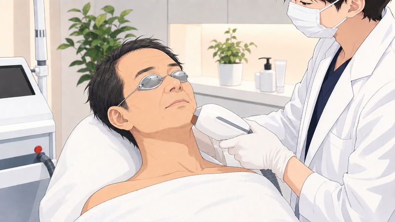 脱毛施術