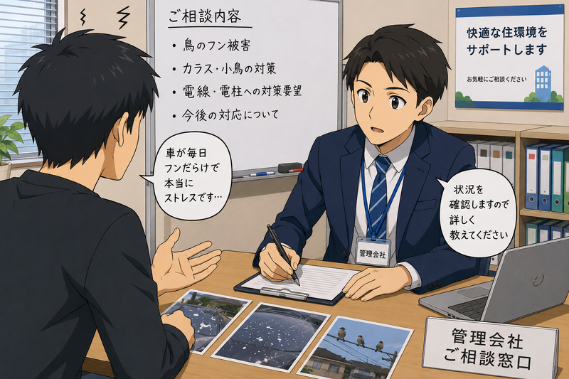 管理会社へ相談