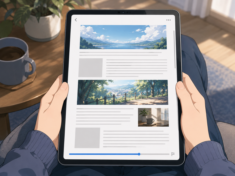 読了率進捗バー