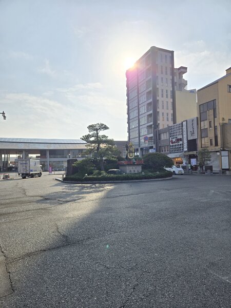 厳島神社へ出発前
