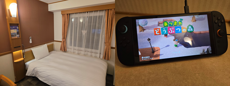 ホテルであつ森ゲーム