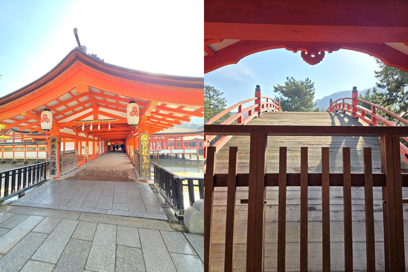 厳島神社 / 反り橋