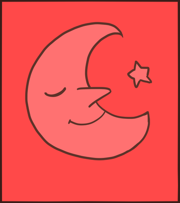 赤い月【赤の紋章】